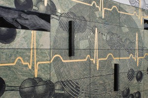 medical school mural